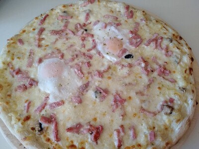 PIZZA CARBONARA