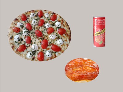 Menu grande pizza Super 1 personne 19.90€