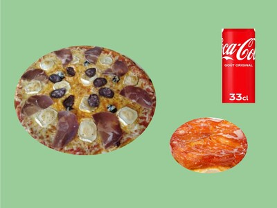 Menu petite pizza super 1 personne 13.90