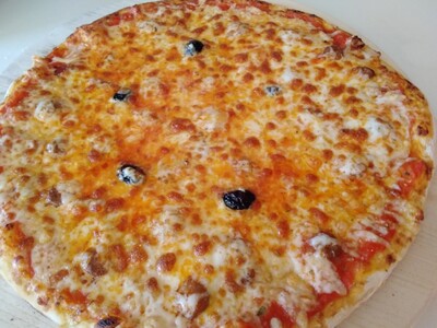 Pizza Chorizo Merguez - Livraison Aix