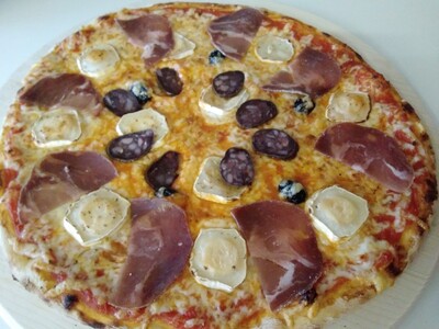 Pizza Bergère de Corse - Pizza Aix - Livraison
