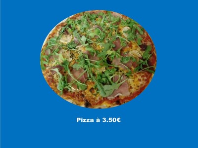 Pizza en Promotion à 3.50€
